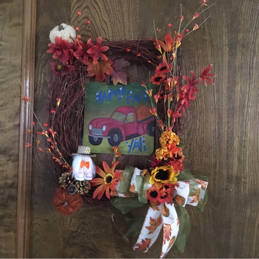 Fall wreath - Picture 4 of 4